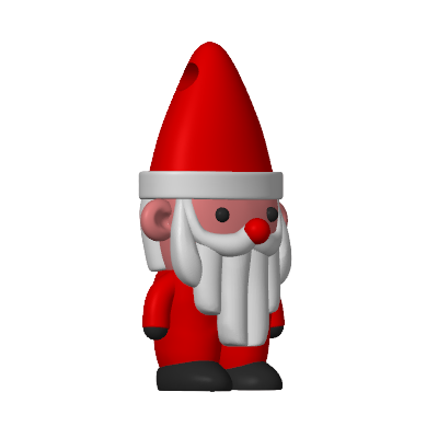 Portachiavi Babbo Natale