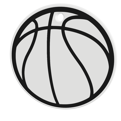 Portachiavi 3D Basket – Accessorio Sportivo