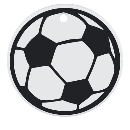 Portachiavi Pallone da Calcio 3D